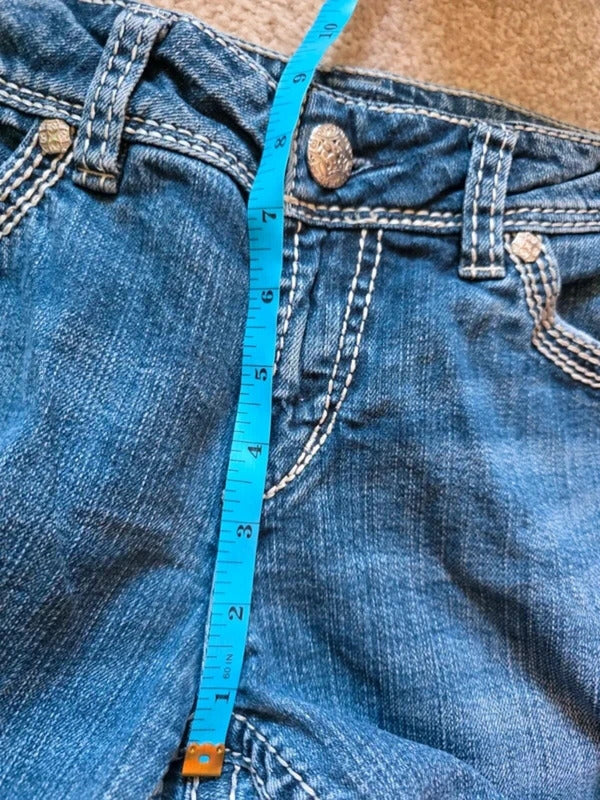 Silver Jeans Mid Rise Bootcut UK Size 12