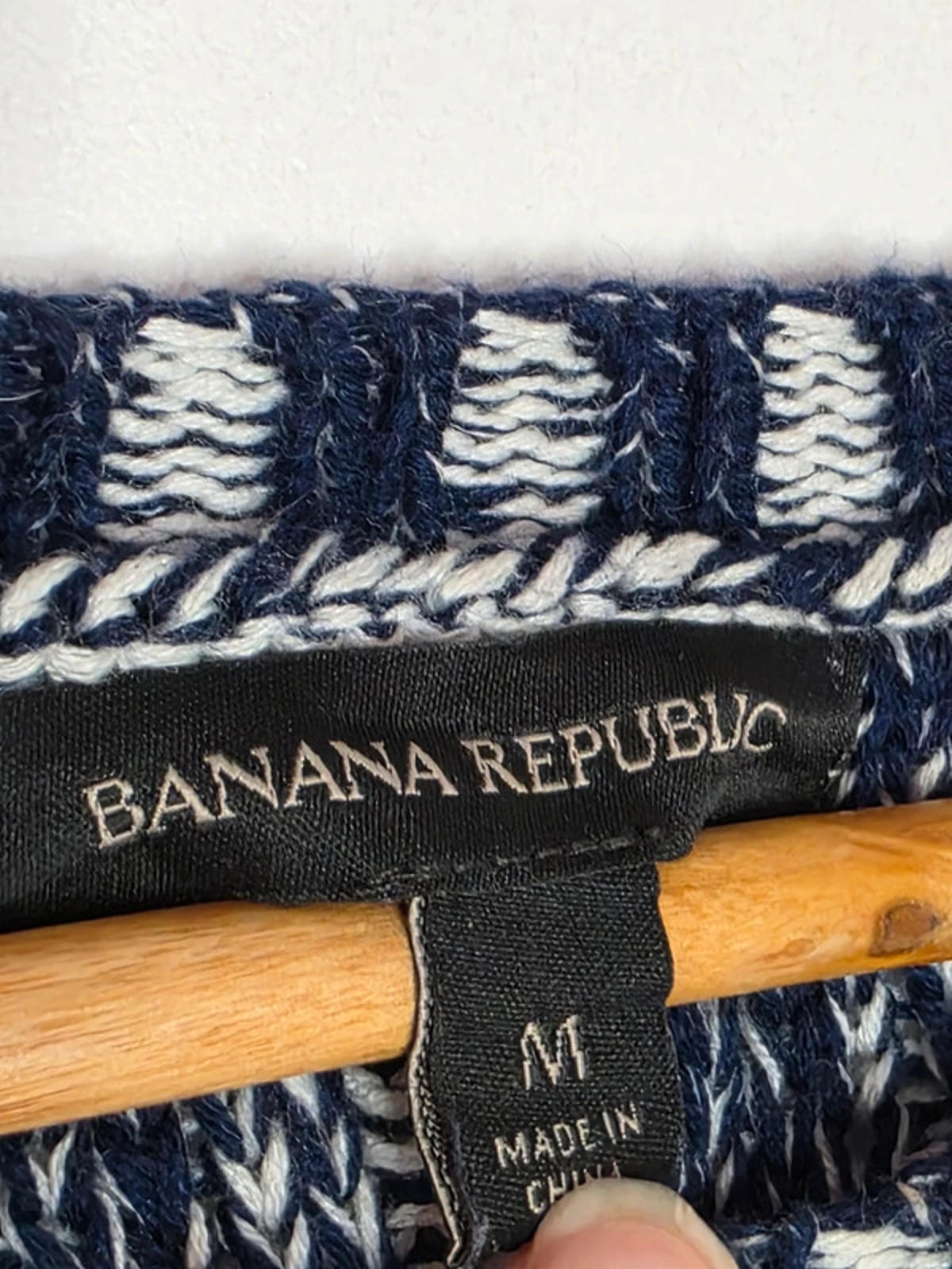 Vintage Y2K Banana Republic Cable Knit Jumper UK size 10/12 x
