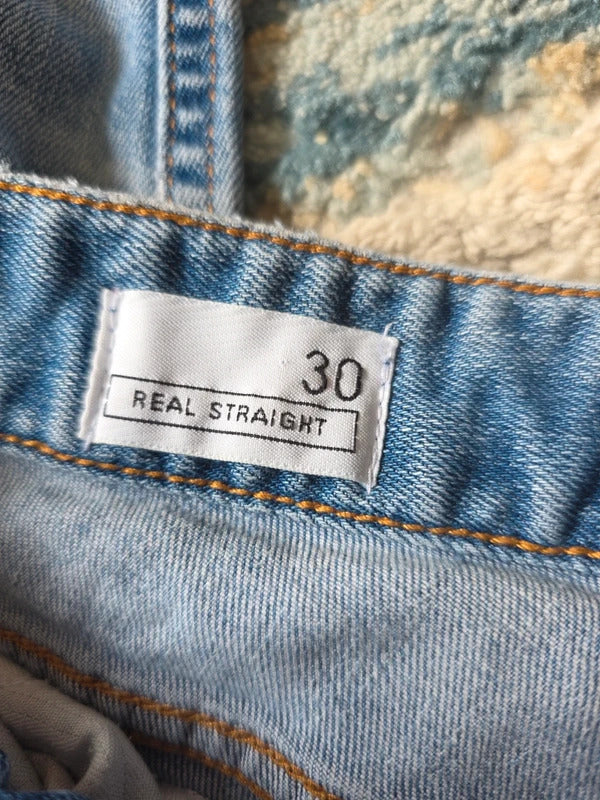 Gap 1969 Mid Rise Straight Vintage Y2K Jeans UK Size 10/12 Petite