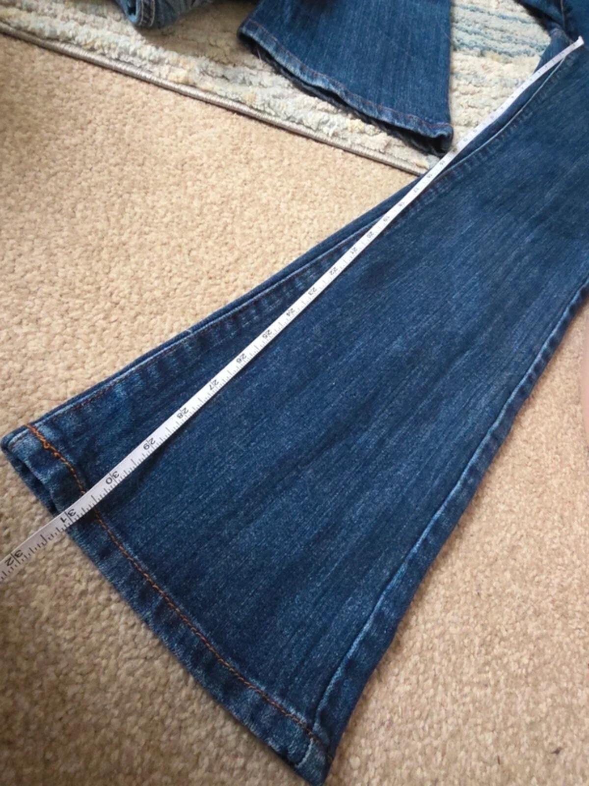 Crest Jeans Low Rise Bootcut Vintage Y2K Jeans UK Size 4/6