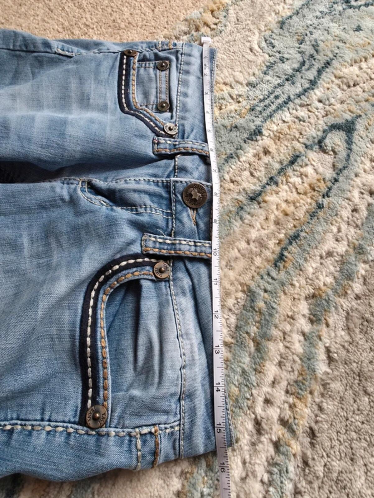 YMI Low Rise Bootcut Vintage Y2K Jeans UK Size 8 Tall