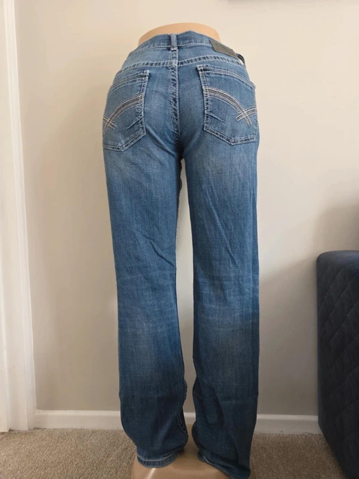 BKE Mid Rise Bootcut Vintage Y2K Jeans UK Size 16 Tall