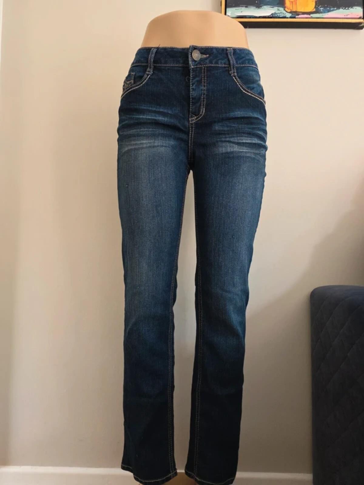 Beau Dawson Vintage Y2K Mid Rise Straight Jeans UK Size 10