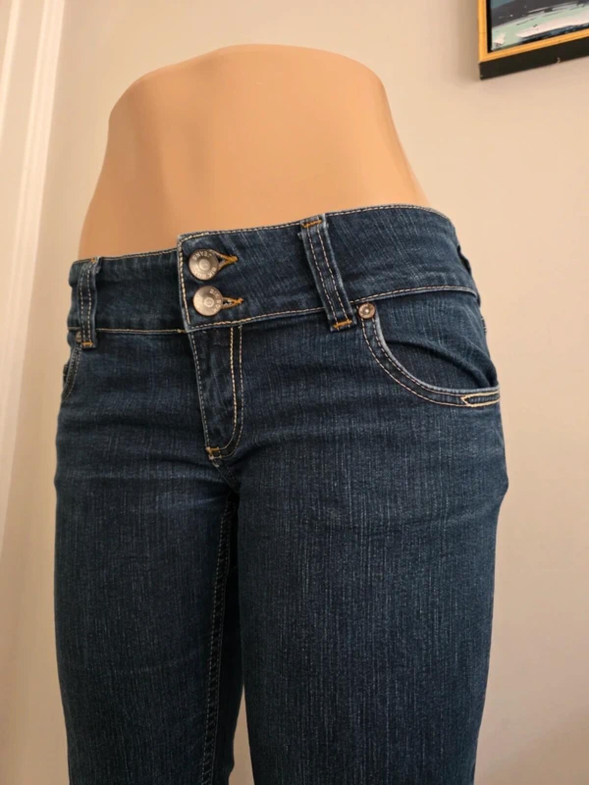 Bik Bok Low Rise Skinny Vintage Y2K Jeans UK Size 8/10