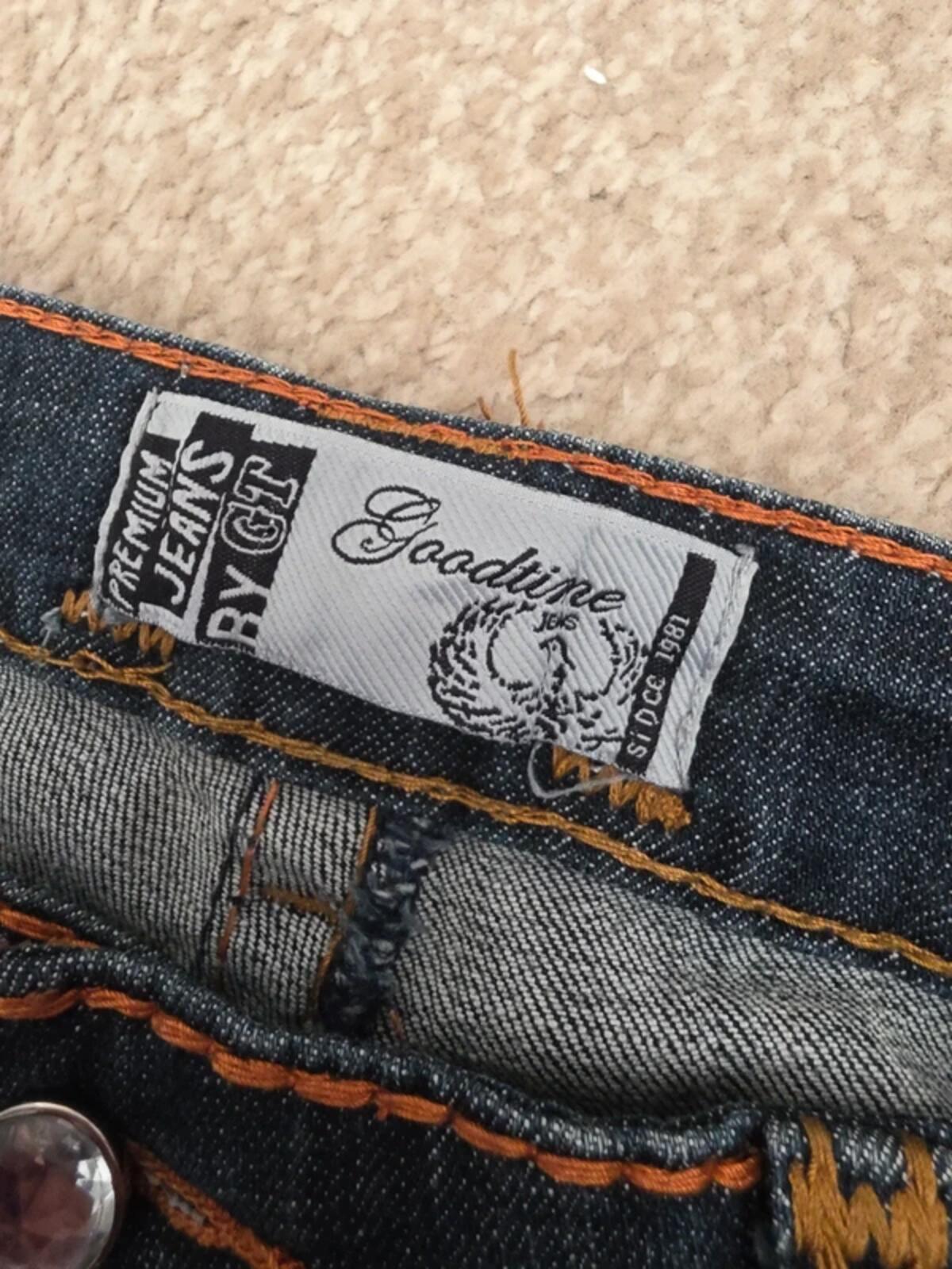 Premium Jeans by GT Low Rise Bootcut Vintage Y2K Jeans UK Size 12 Tall