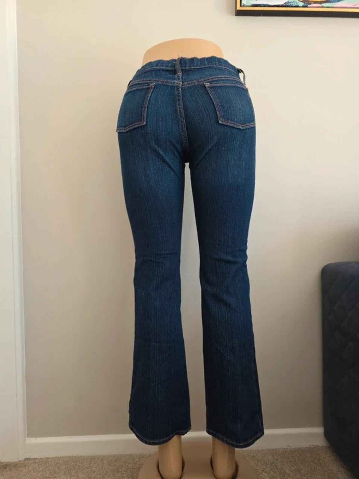 Old Navy Mid Rise Bootcut Jeans UK Size 10 Petite