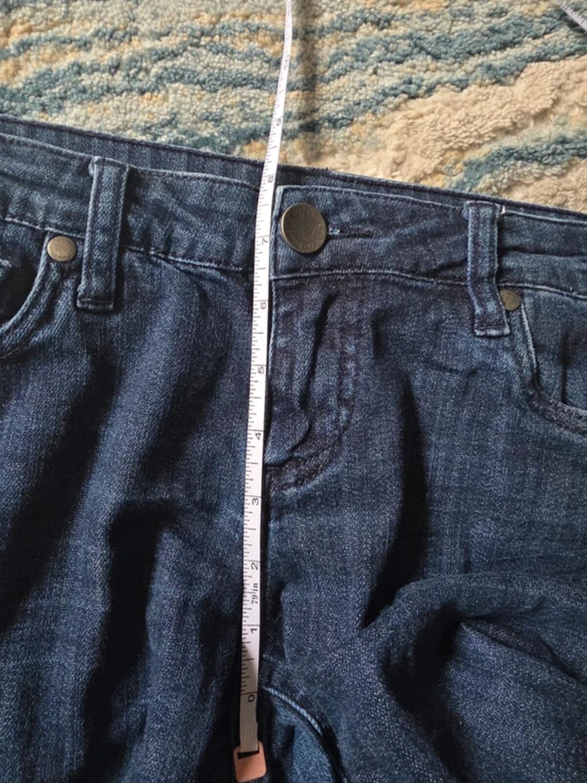 See Thru Soul Low Rise Flared Vintage Y2K Jeans UK Size 8