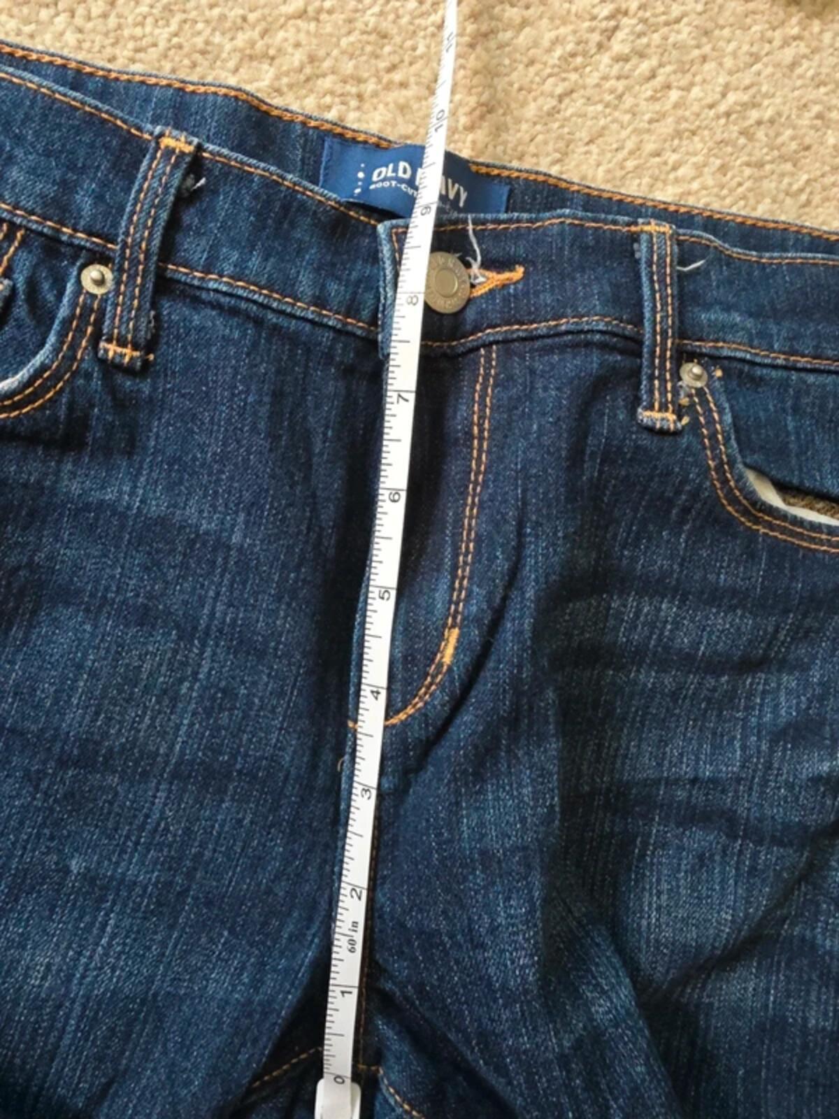 Old Navy Mid Rise Bootcut Jeans UK Size 10 Petite