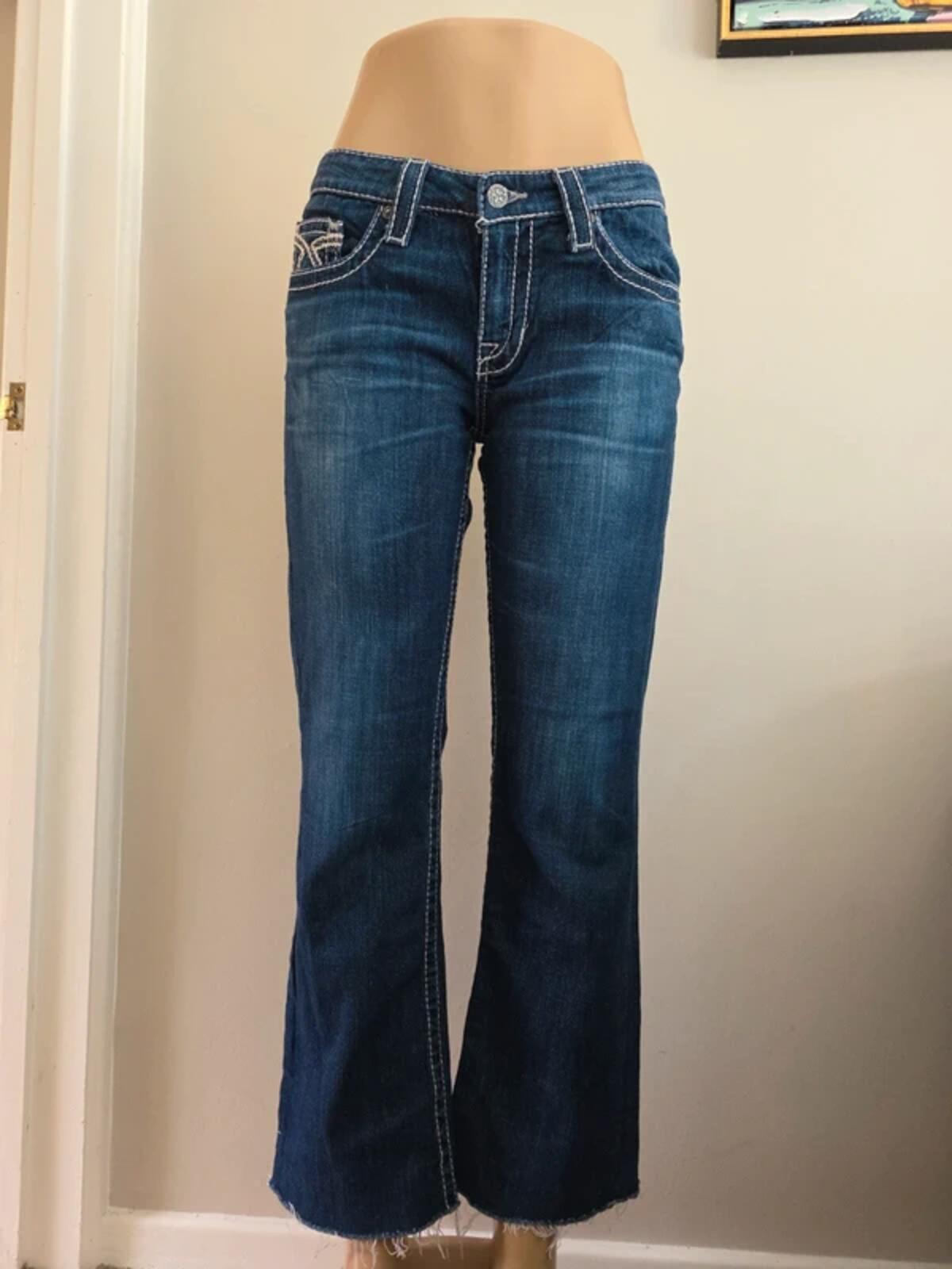 Big Star Low Rise Bootcut Vintage Y2K Jeans UK Size 8/10 Petite