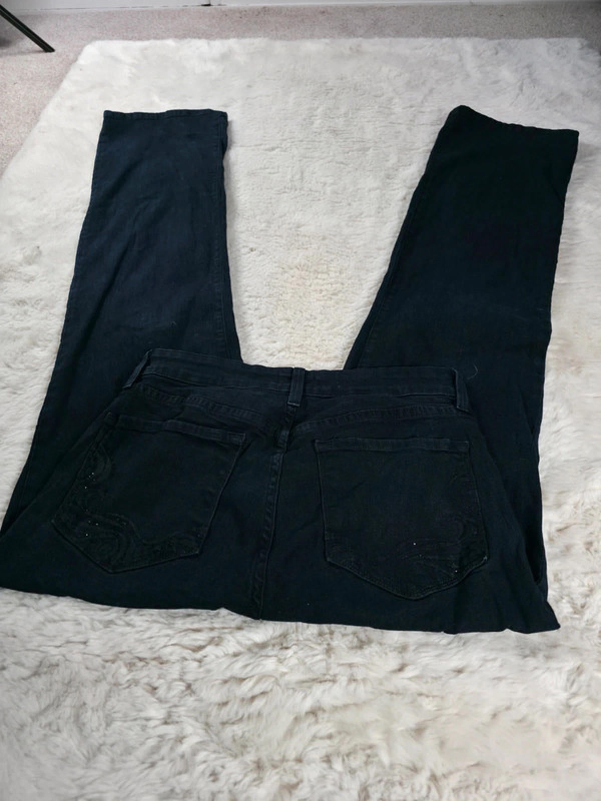 Vintage Y2K NYDJ Mid Rise Bootcut Jeans UK Size 8