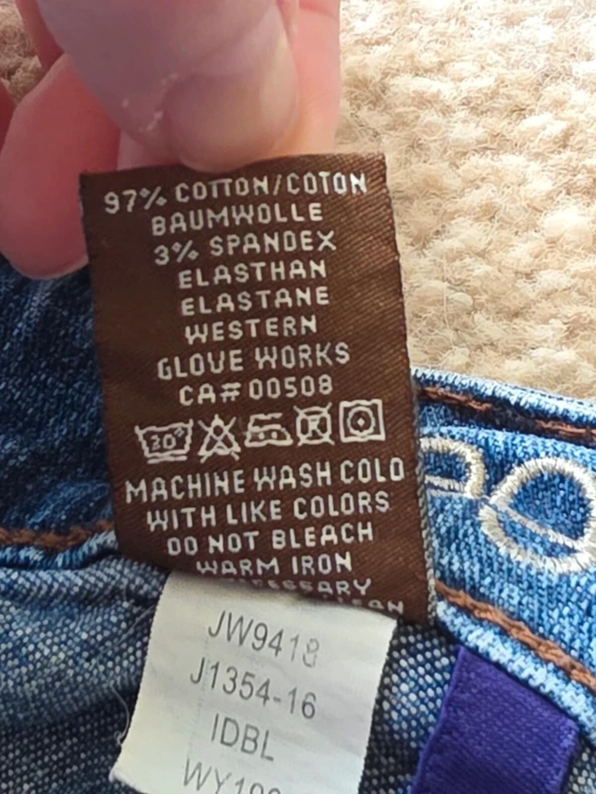 Vintage Y2K Jag Mid Rise Bootcut Jeans UK Size 10
