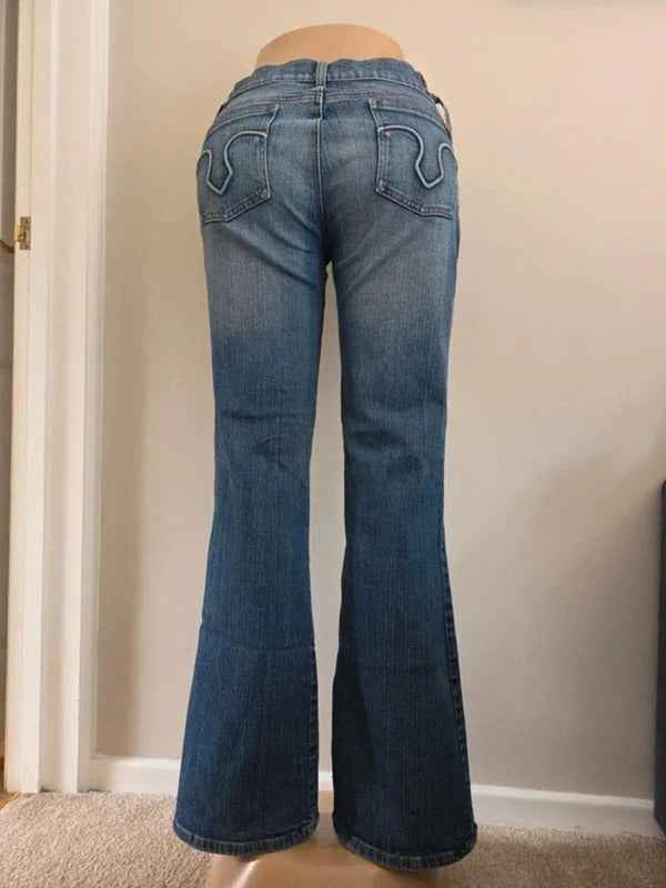 Bongo Low Rise Bootcut Vintage Y2K Jeans UK Size 10