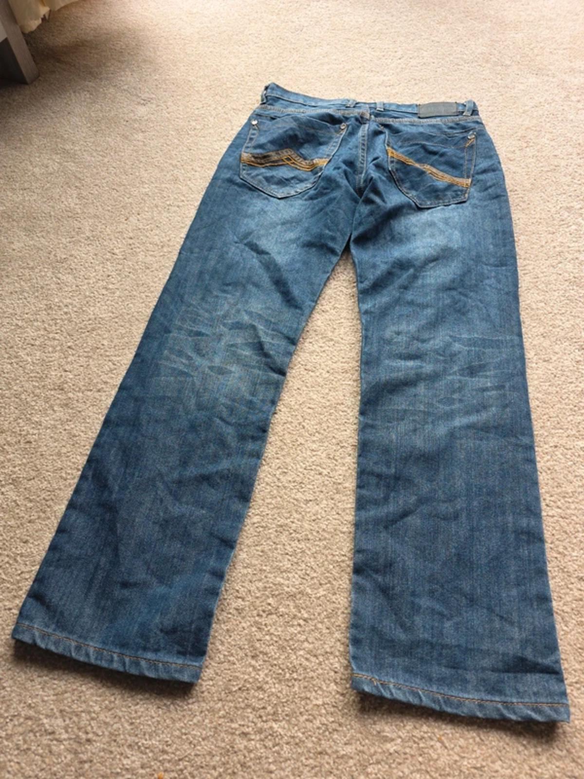 Vintage Y2K Fusai Mid Rise Slim Straight Jeans UK Size 10 Petite