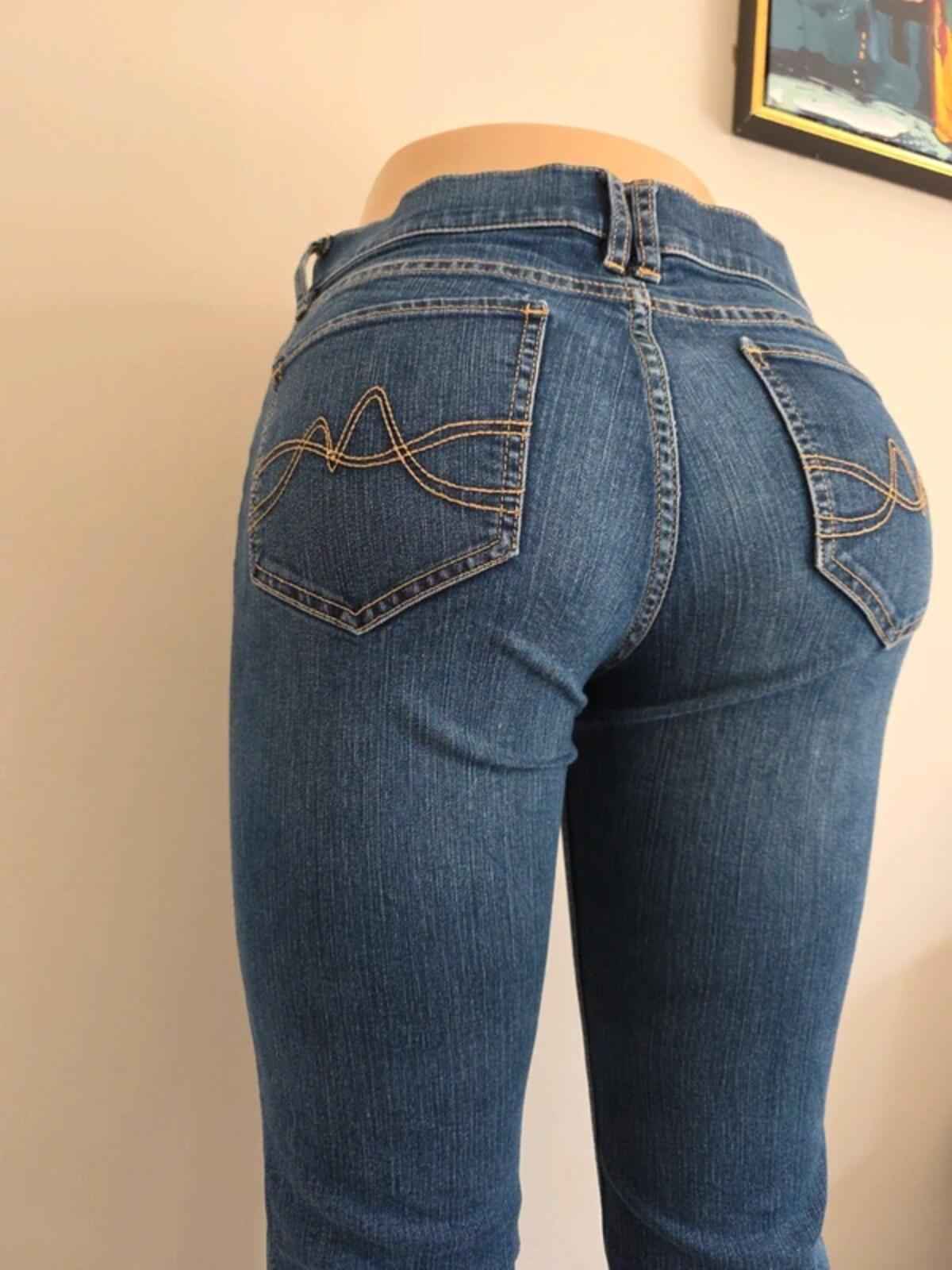NY&C Vintage Y2K Mid Rise Bootcut Jeans UK Size 10 Petite