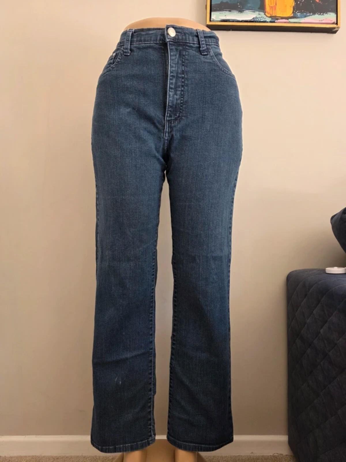 Lee High Rise Straight Baggy Jeans UK Size 14