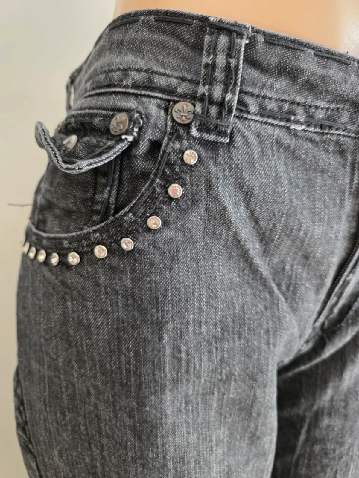 Vintage Y2K Jeans De Fleur High Rise Slim Jeans UK Size 16