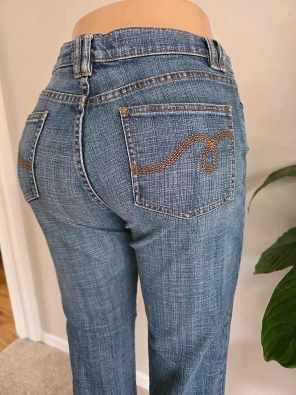 Street One Mid Rise Bootcut Jeans UK Size 10