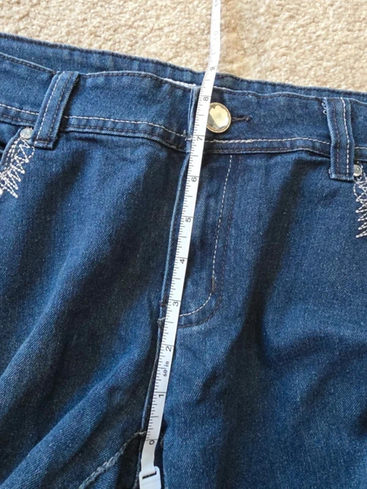 Pazzo Low Rise Straight Vintage Y2K Jeans UK Size 14 Tall