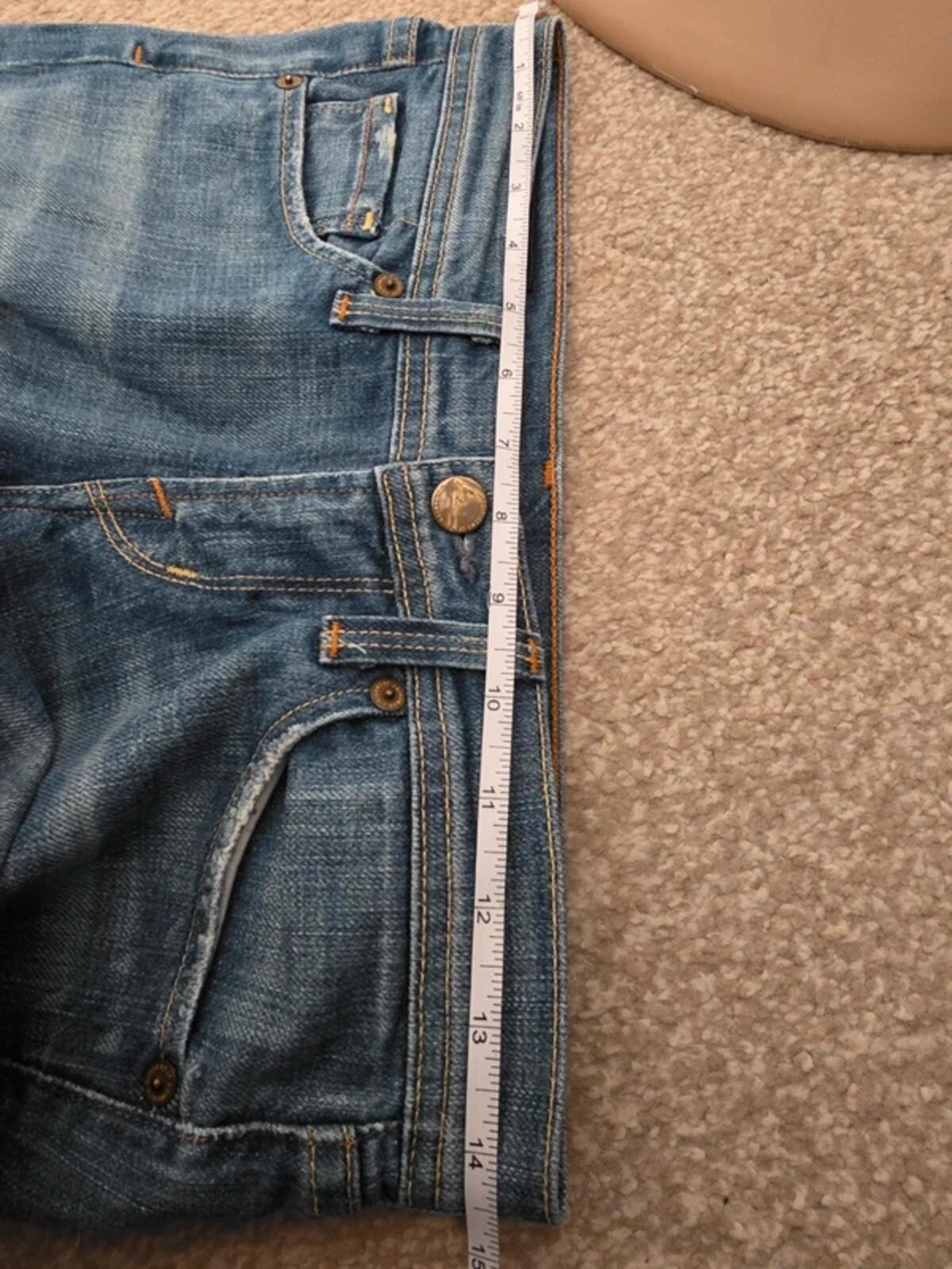 Citizens of Humanity Low Rise Flared Vintage Y2K Jeans UK Size 4/6 petite