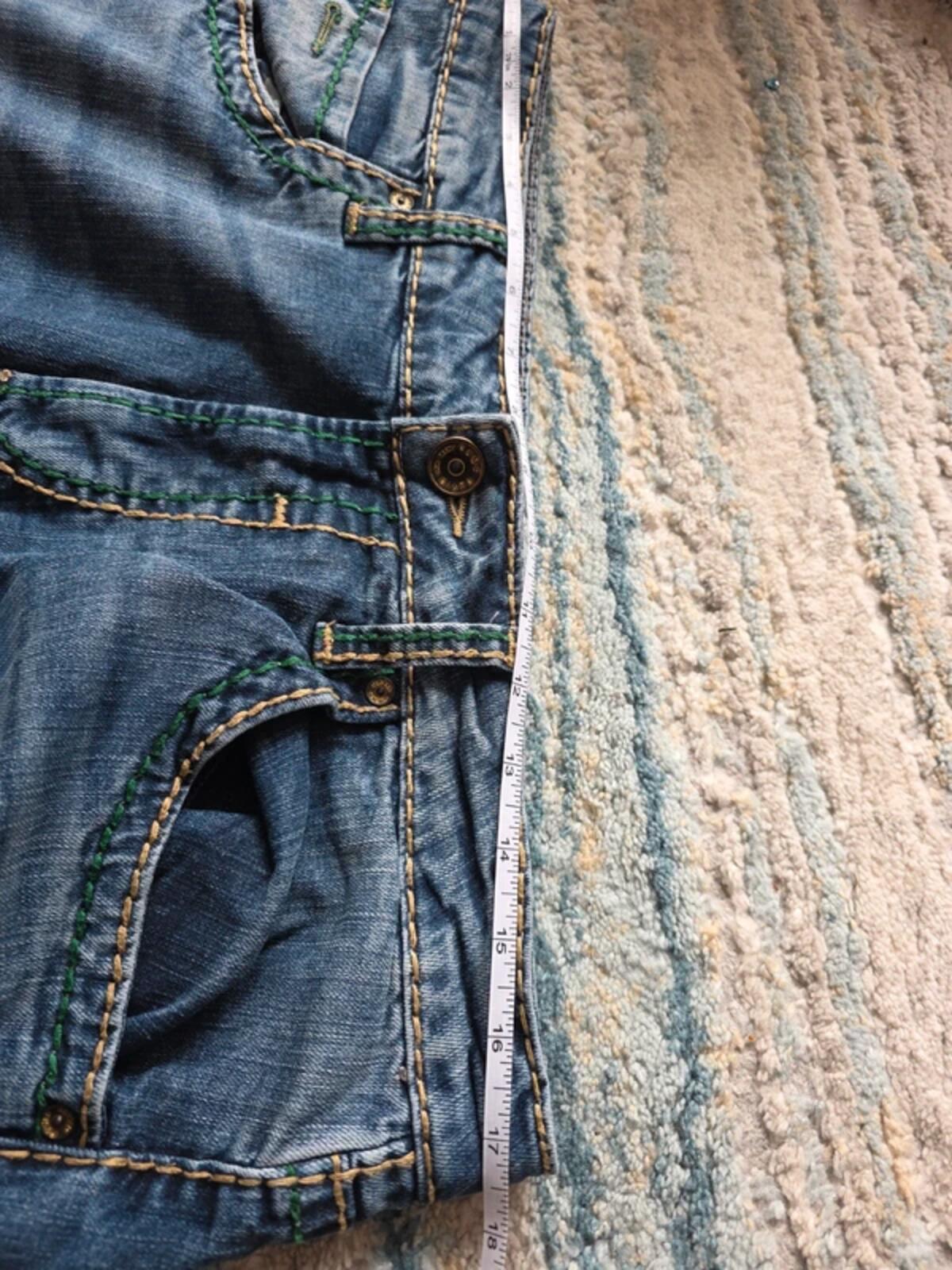 Camp David Mid Rise Wide Leg Relaxed Jeans UK Size 14 Petite