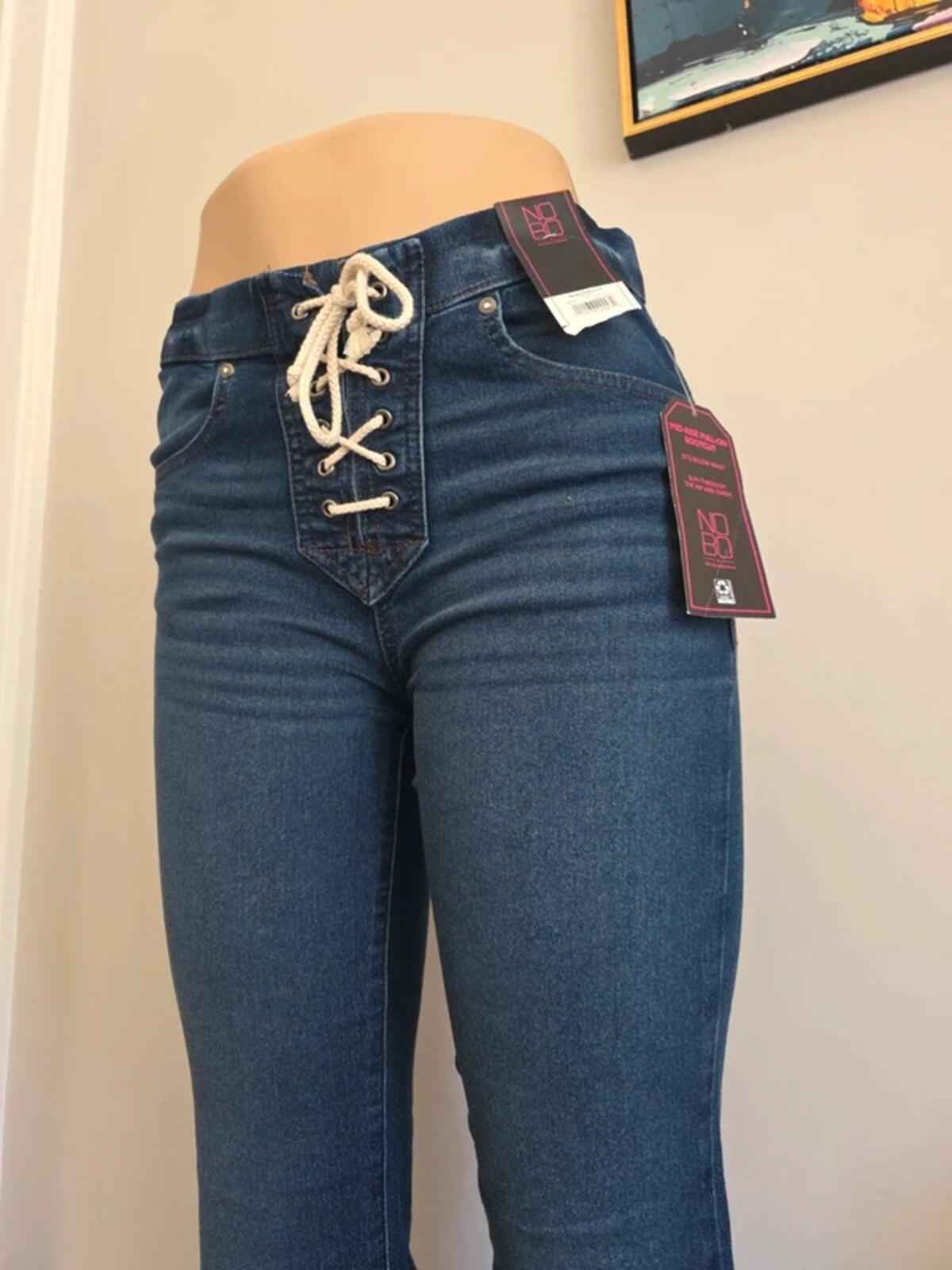 No Boundaries Mid Rise Bootcut Jeans UK Size 10 BNWT