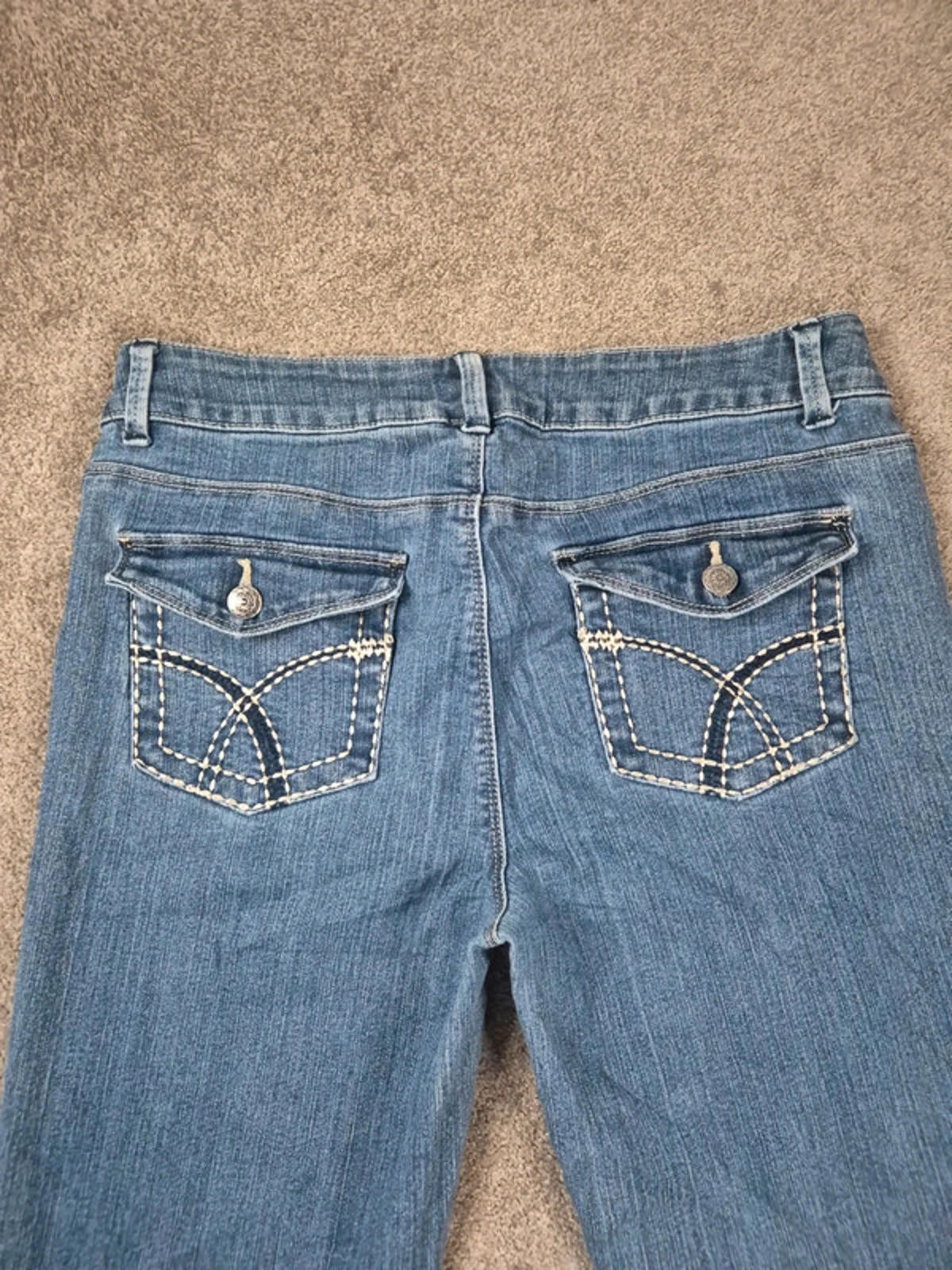 Vintage Y2K CB Established 1962 Mid Rise Capri Jeans – UK 10 (26| inseam) |