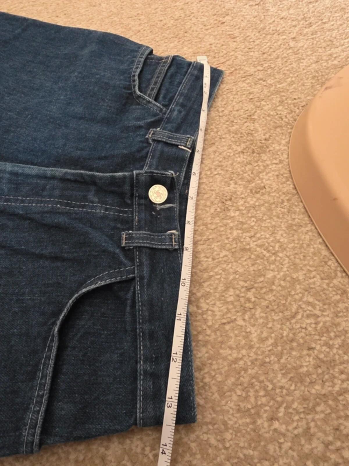 Vintage Y2K Mid Rise Bootcut Jeans UK Size 4/6 Tall