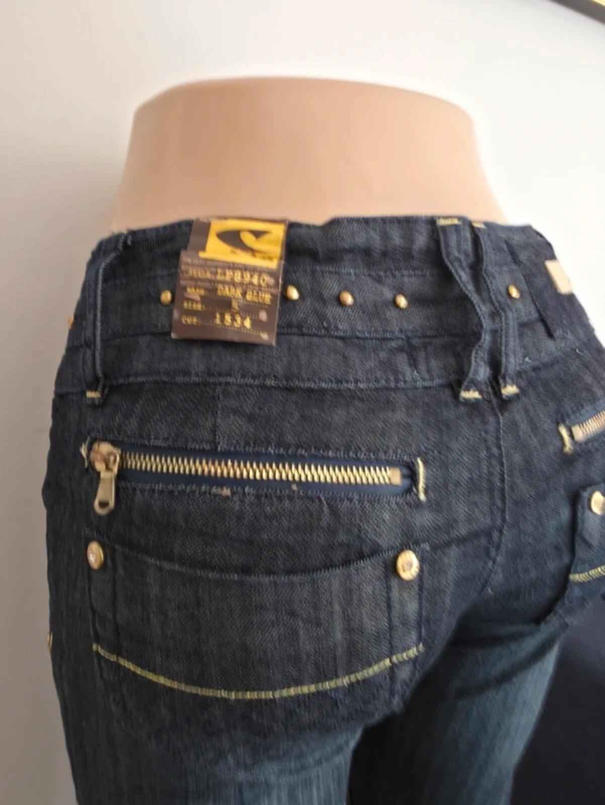 Clash Low Rise Skinny Vintage Y2K Jeans UK Size 6