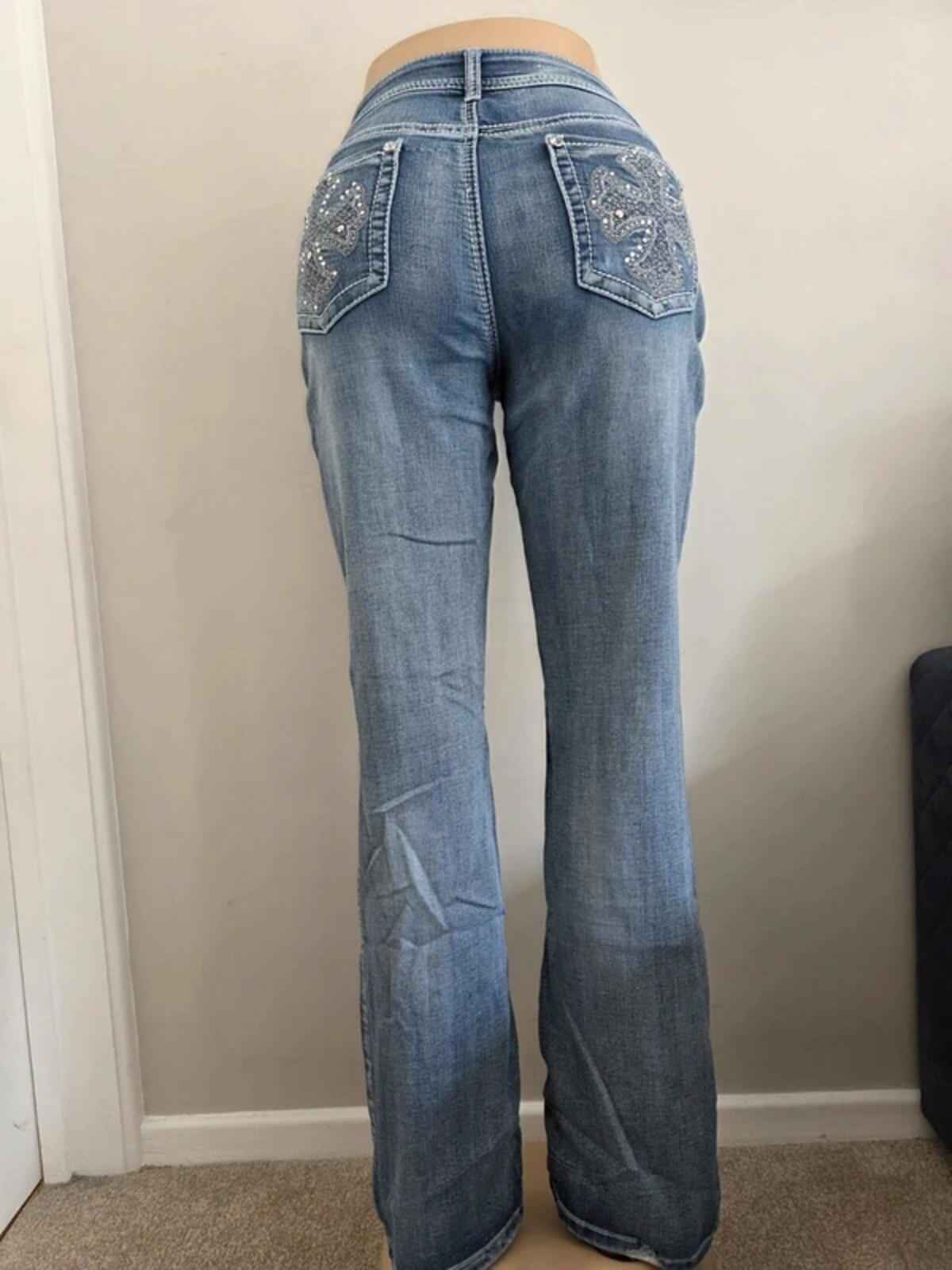 Vintage Y2K APT. 9 Low Rise Bootcut Jeans UK Size 14
