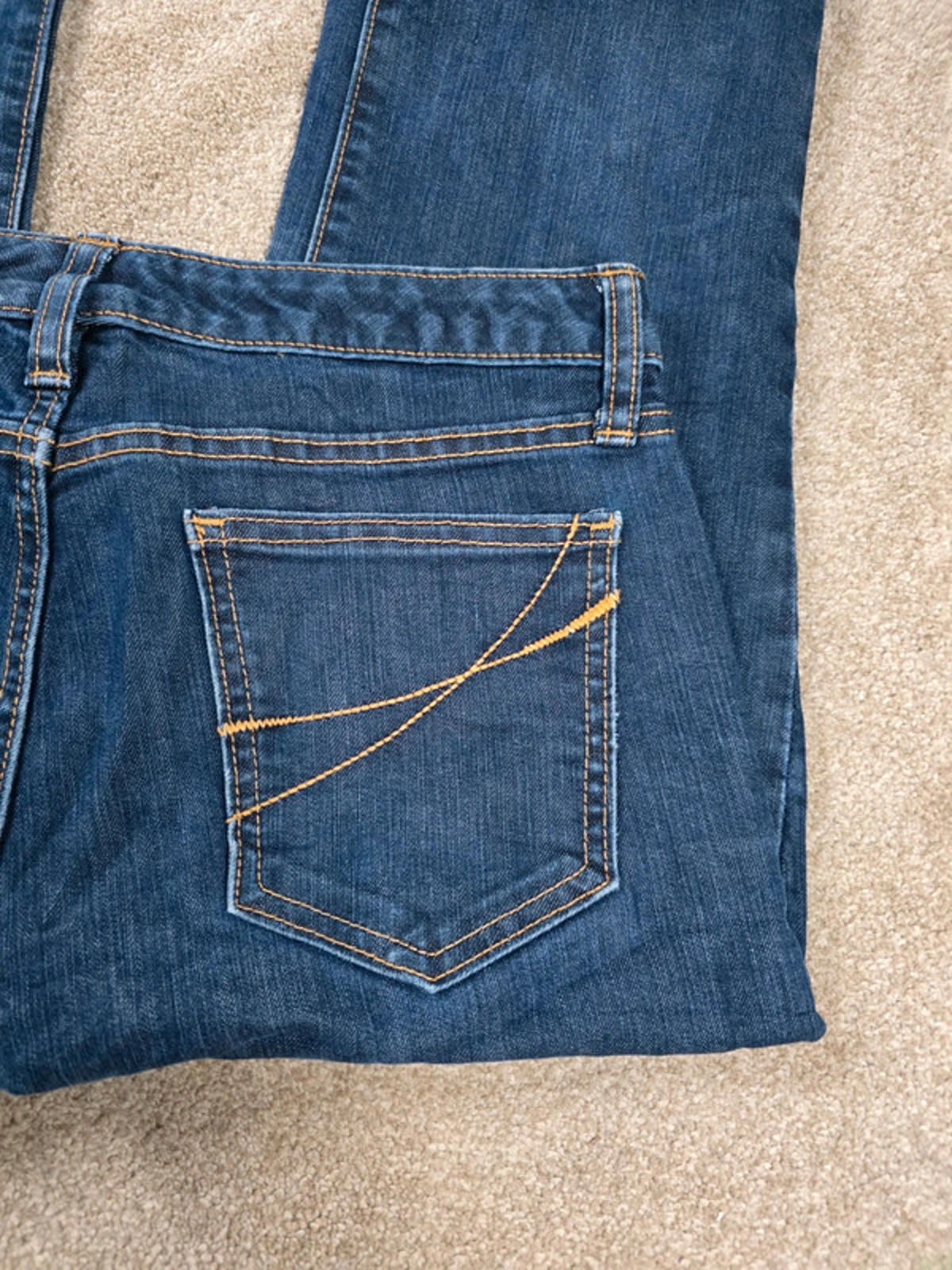 Vintage Y2K GAP Low Rise Bootcut Jeans UK Size 10 Petite