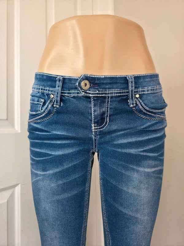 Ariya Low Rise Bootcut Vintage Y2K Jeans UK Size 6/8
