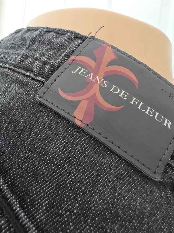 Jeans De Fleur High Rise Skinny Vintage Y2K Embellished Jeans UK Size 16