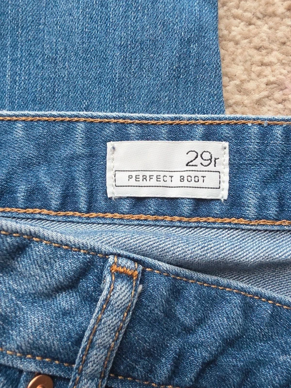 Vintage Y2K Gap 1969 Mid Rise Bootcut Jeans UK Size 12 Tall