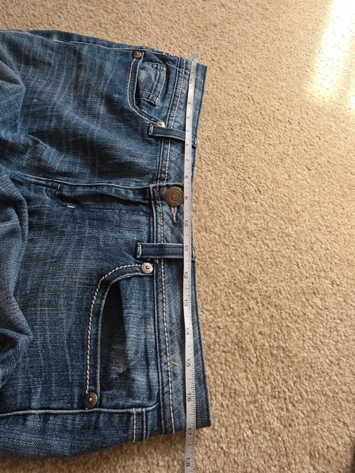 L.e.i. Mid Rise Bootcut Vintage Y2K Jeans UK Size 14 Tall
