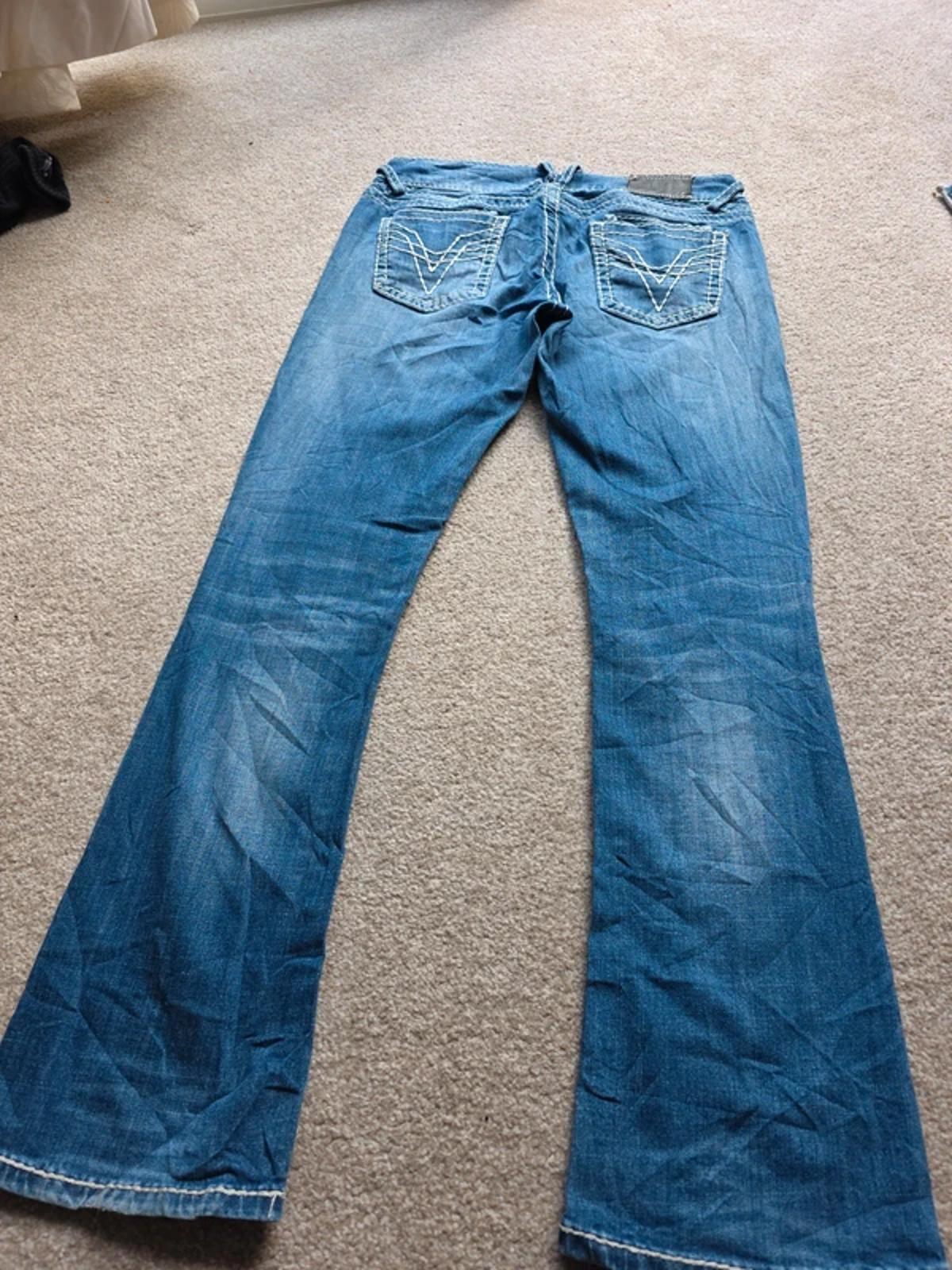 Vintage Y2K Vigoss Mid Rise Bootcut Jeans UK Size 14