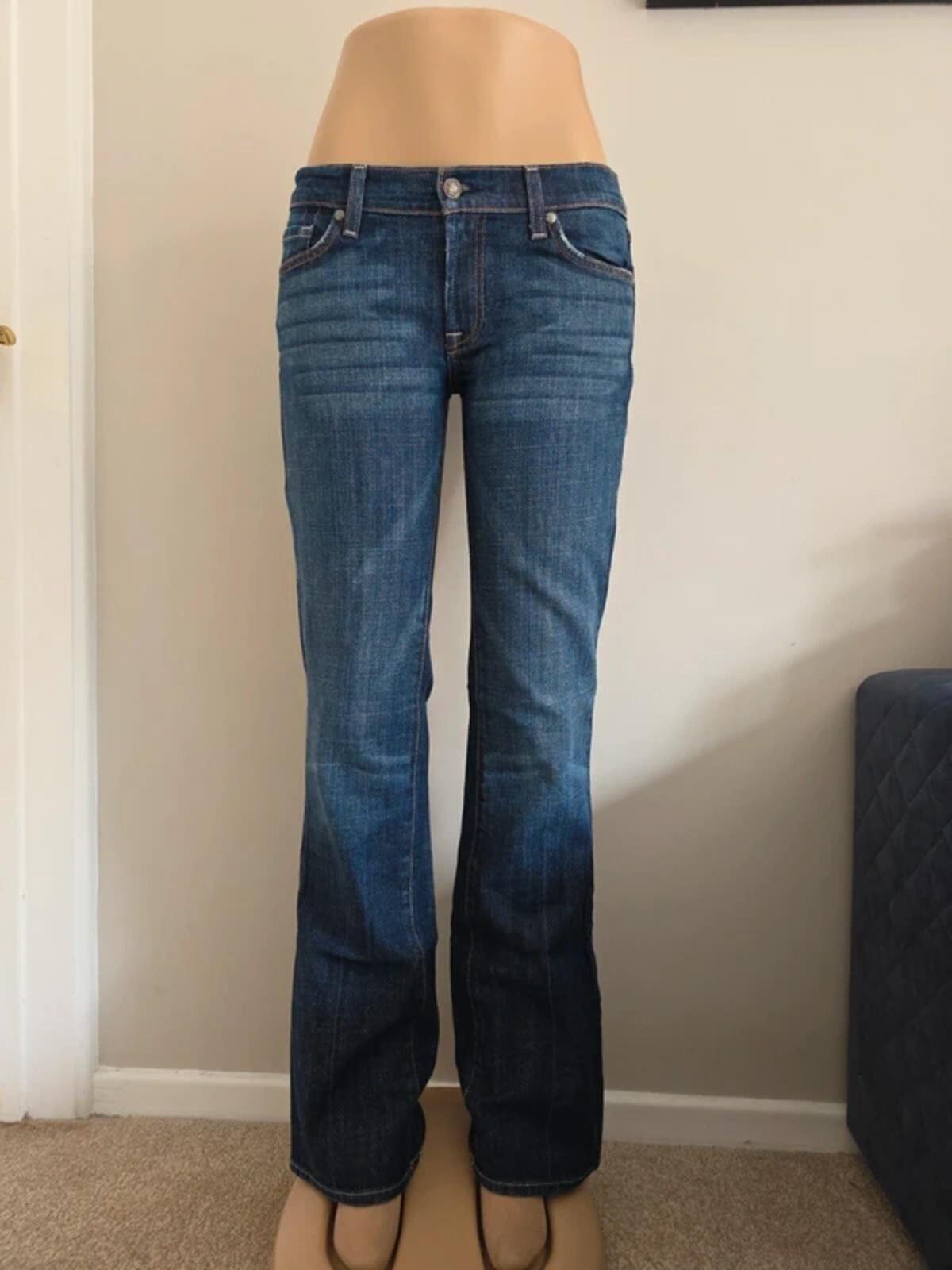 DPD Low Rise Bootcut Vintage Y2K Jeans UK Size 10 Tall
