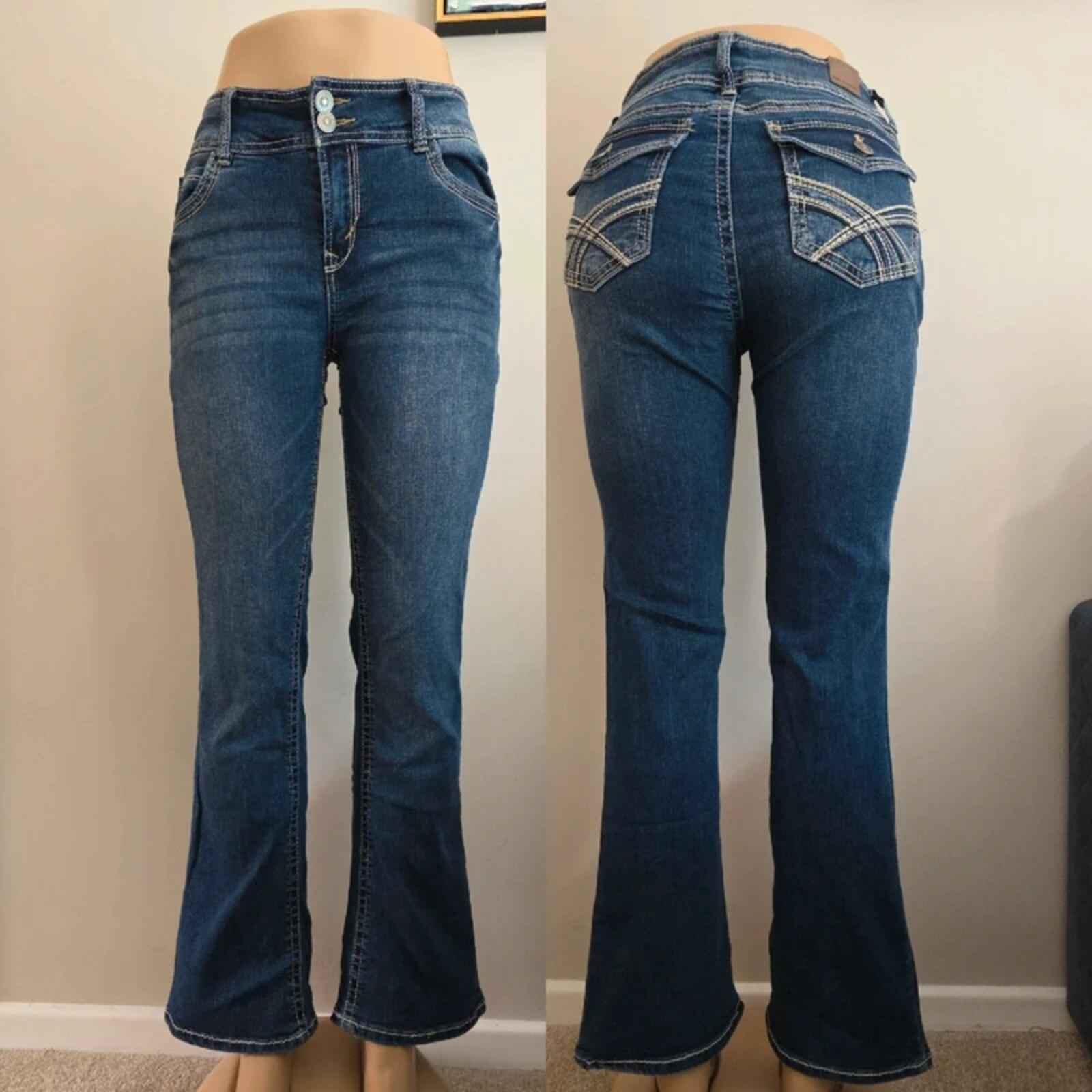Wallflower Mid Rise Bootcut Vintage Y2K Jeans UK Size 10/12 Petite