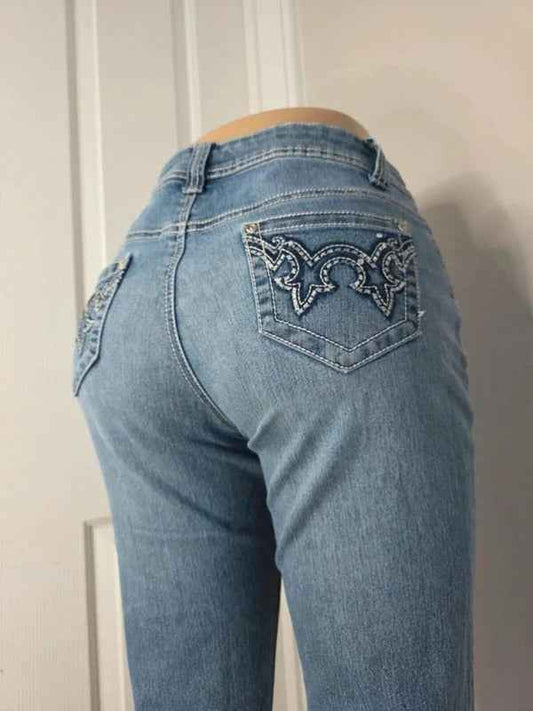 Cg Cg Mid Rise Bootcut Jeans UK Size 8/10 Petite
