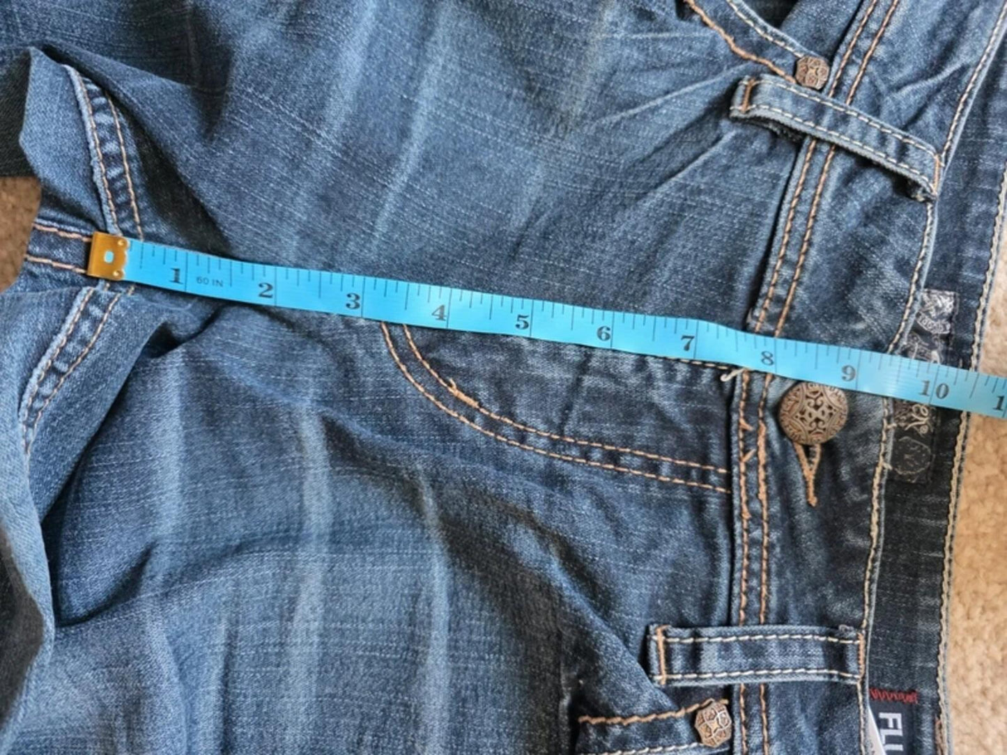 Vintage Y2K Silver Jeans Mid Rise Bootcut Jeans UK Size 14