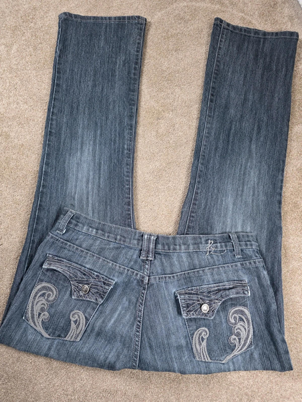 Vintage Y2K Point Zero Mid Rise Bootcut Jeans UK Size 14