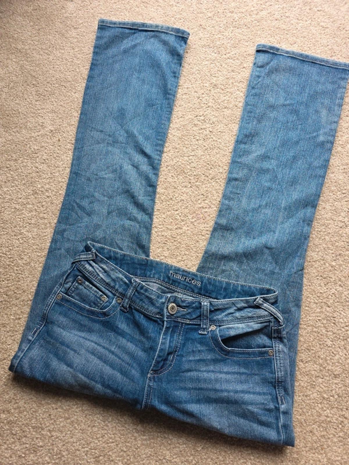 Vintage Y2K Maurices Mid Rise Bootcut Jeans UK Size 10