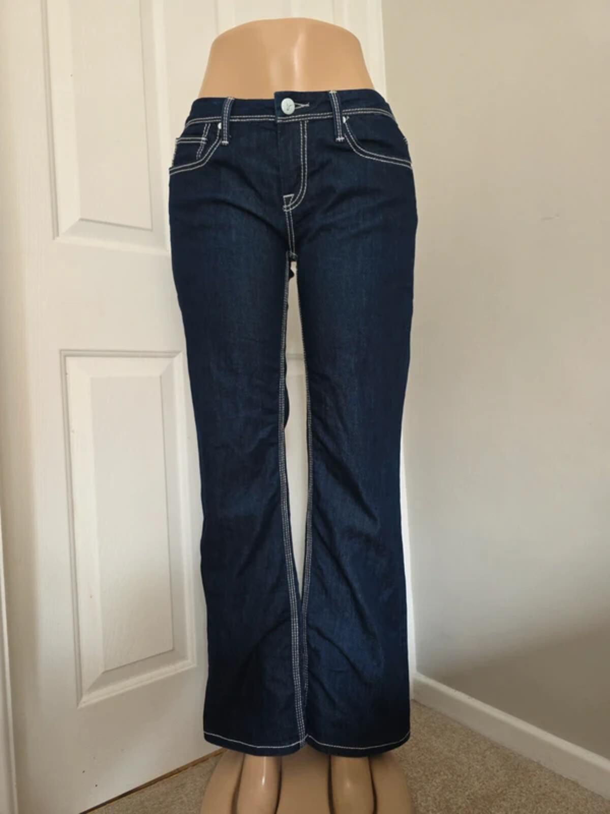 Vigoss Studio Low Rise Bootcut Vintage Y2K Jeans UK Size 12/14