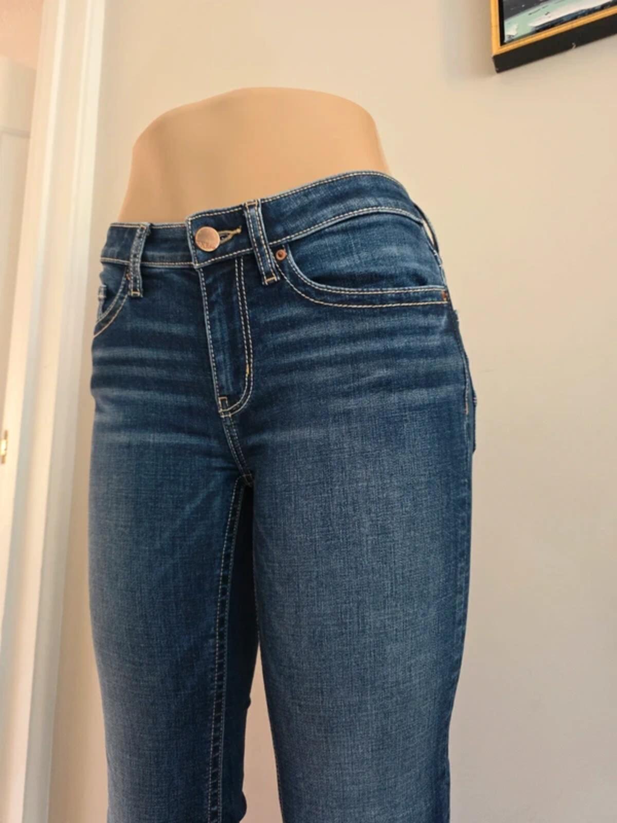 BKE Mid Rise Bootcut Vintage Y2K Jeans UK Size 6 Petite
