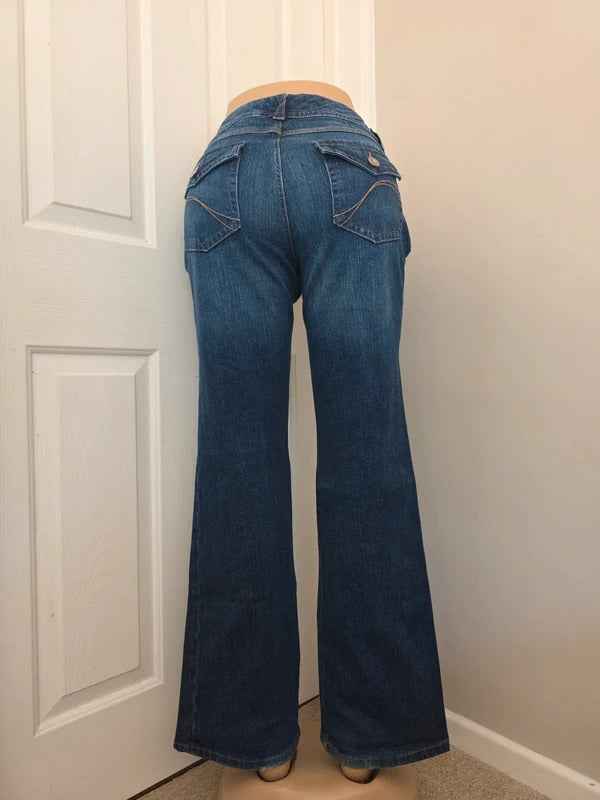 Axcess Mid Rise Bootcut Vintage Y2K Jeans UK Size 12
