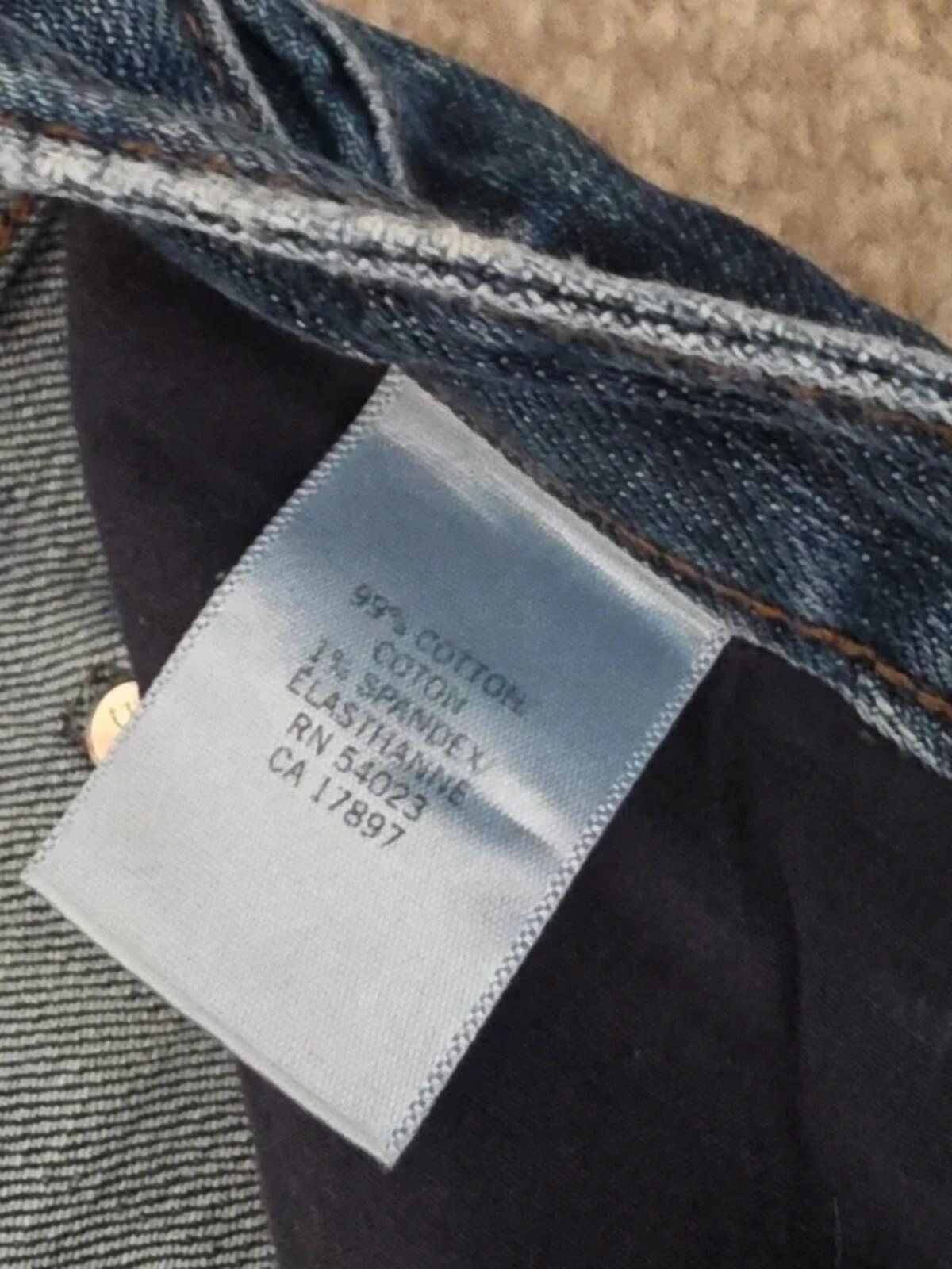 Vintage Y2K Banana Republic Low Rise Bootcut Jeans UK Size 8 Petite