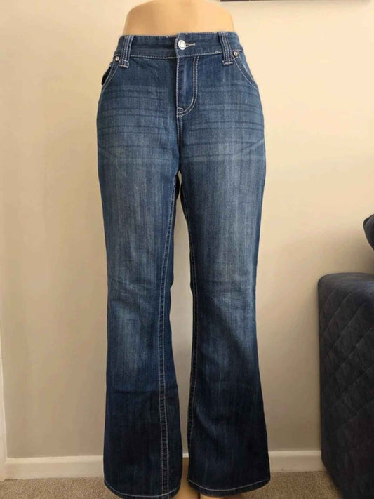 INC Mid Rise Bootcut Jeans UK Size 14 Tall