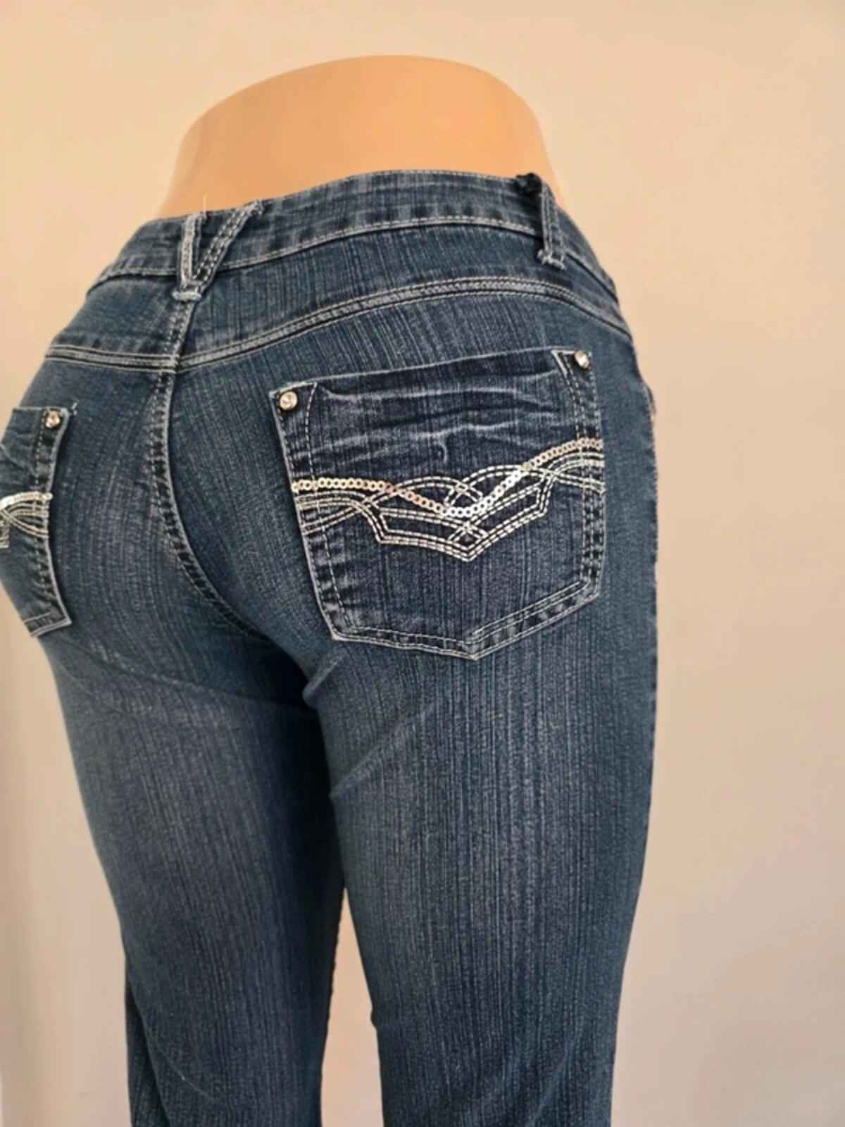 5ive Low Rise Bootcut Jeans UK Size 6