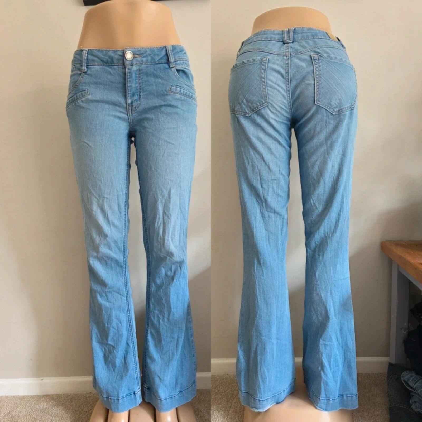 Vintage Y2K Jolt Low Rise Flared Jeans UK Size 10