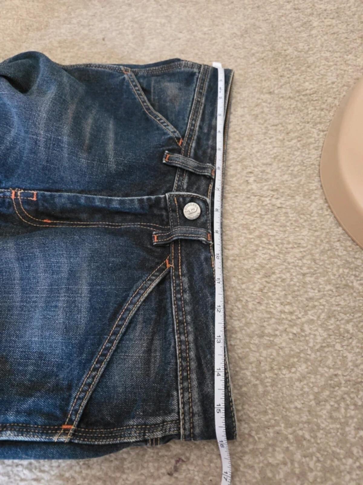 Diesel Mid Rise Baggy Vintage Y2K Jeans UK Size 8
