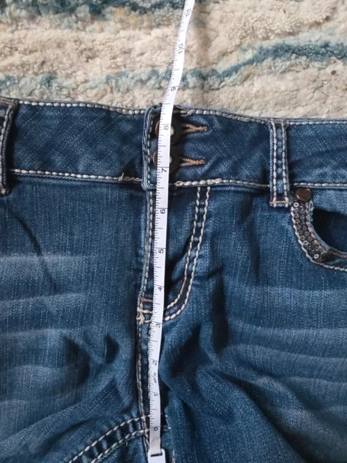 Maurices Low Rise Bootcut Jeans UK Size 10/12 Vintage Y2K